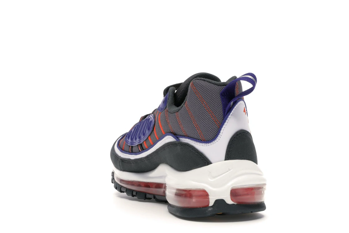 Vue 26 de Nike Air Max 98 Gunsmoke Team Orange
