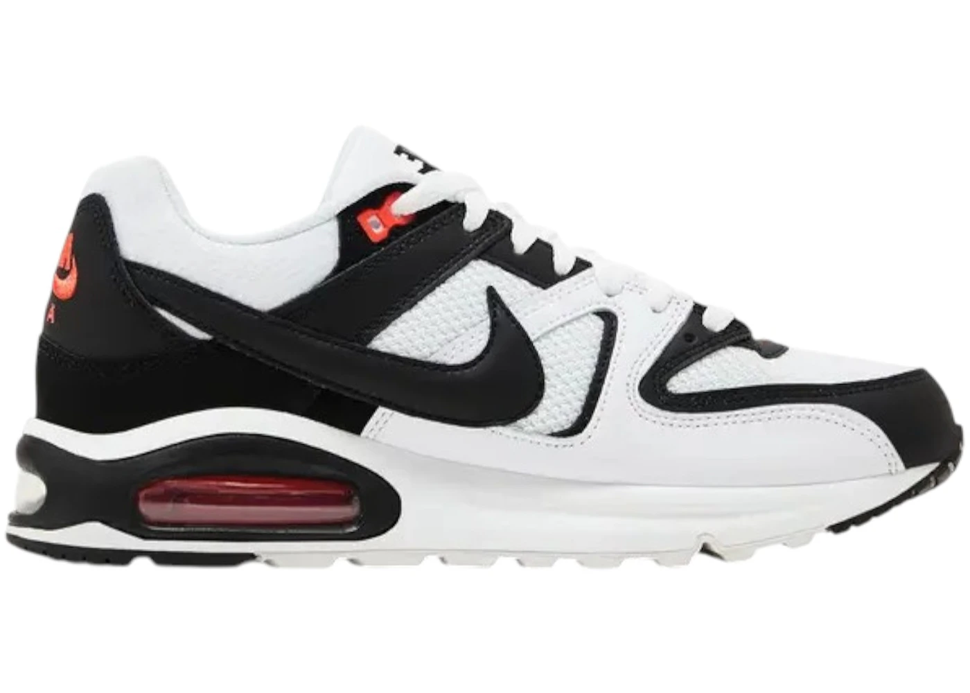 Nike Air Max Command White Black Max Orange