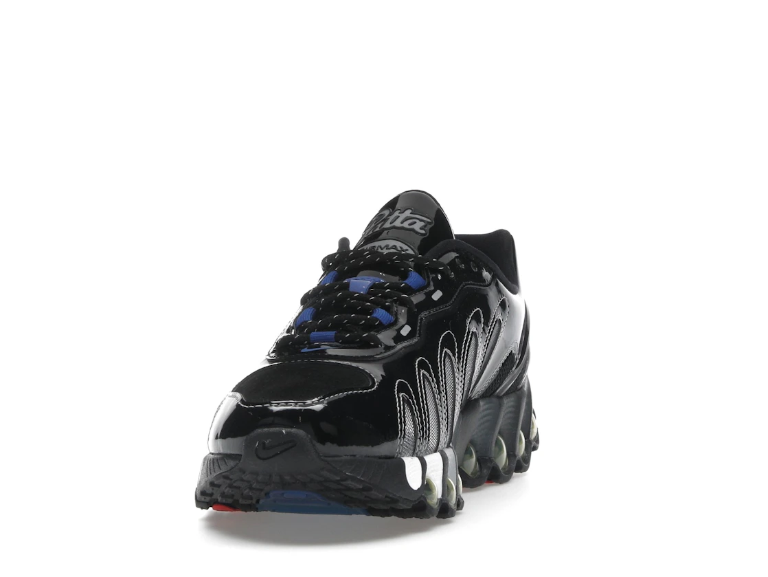 Vue 12 de Nike Air Max Dn8 Patta Black Metallic Silver