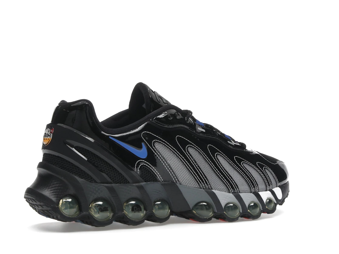 Vue 34 de Nike Air Max Dn8 Patta Black Metallic Silver