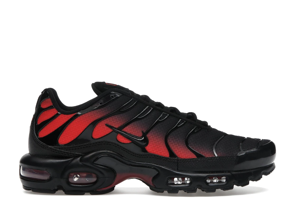 Vue 1 de Nike Air Max Plus Black Noble Red