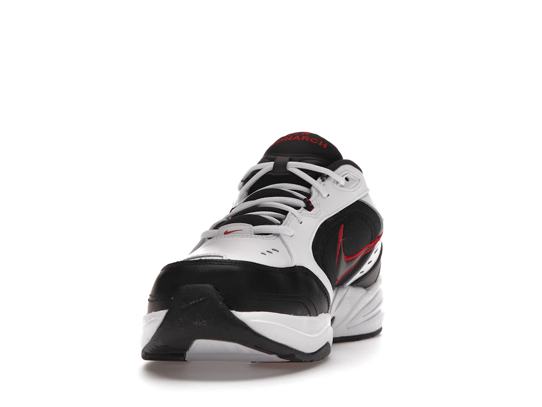 Vue 12 de Nike Air Monarch IV 4E Wide White Red