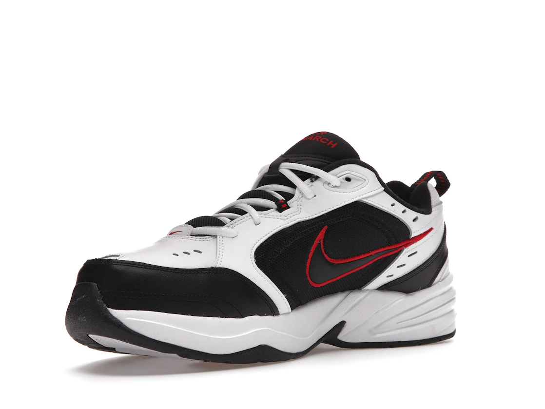 Vue 15 de Nike Air Monarch IV 4E Wide White Red