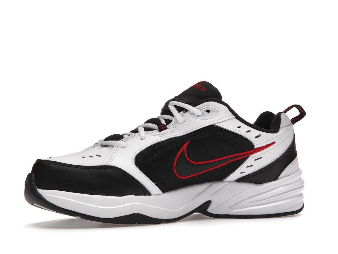 Vue 17 de Nike Air Monarch IV 4E Wide White Red