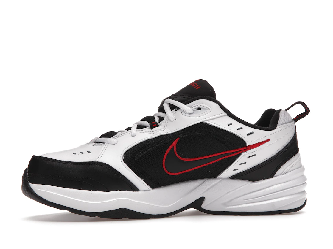 Vue 18 de Nike Air Monarch IV 4E Wide White Red