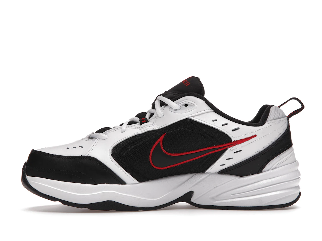Vue 19 de Nike Air Monarch IV 4E Wide White Red
