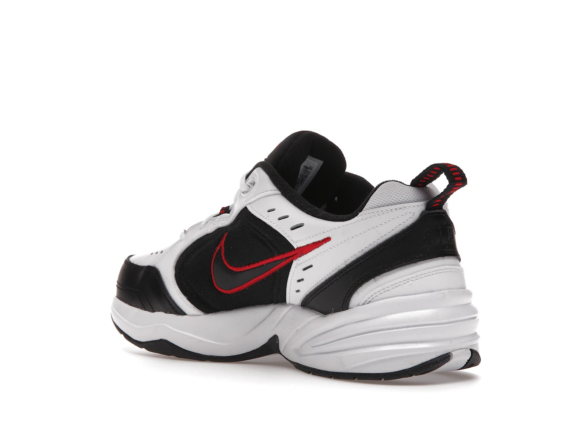 Vue 24 de Nike Air Monarch IV 4E Wide White Red