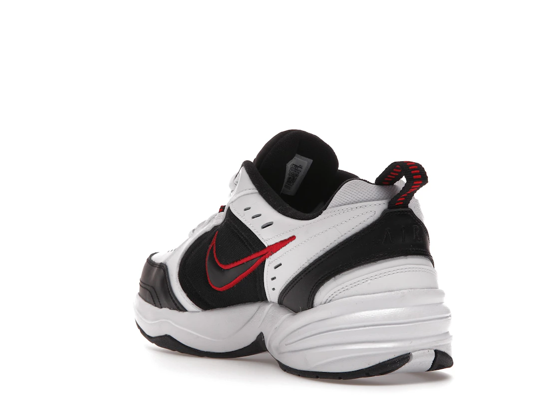 Vue 25 de Nike Air Monarch IV 4E Wide White Red