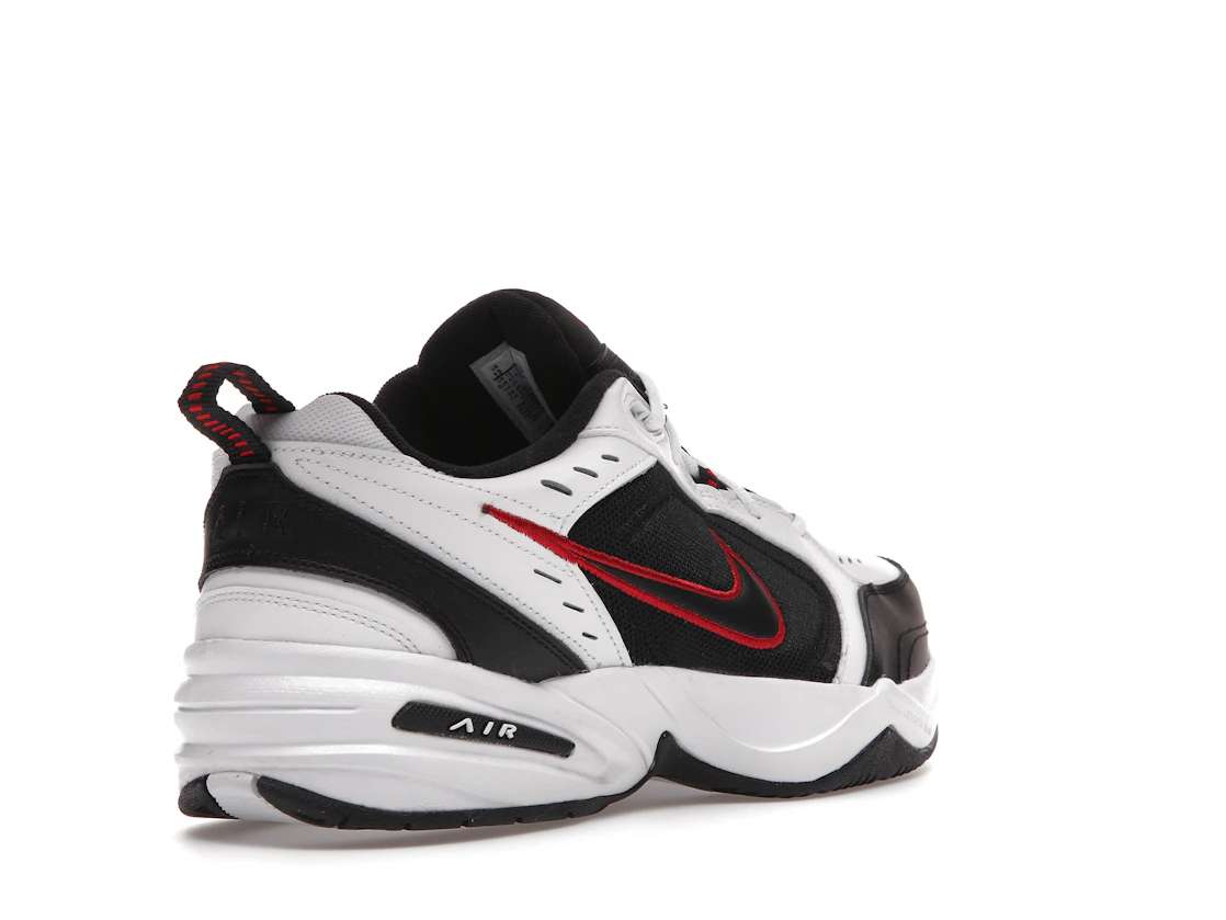 Vue 32 de Nike Air Monarch IV 4E Wide White Red