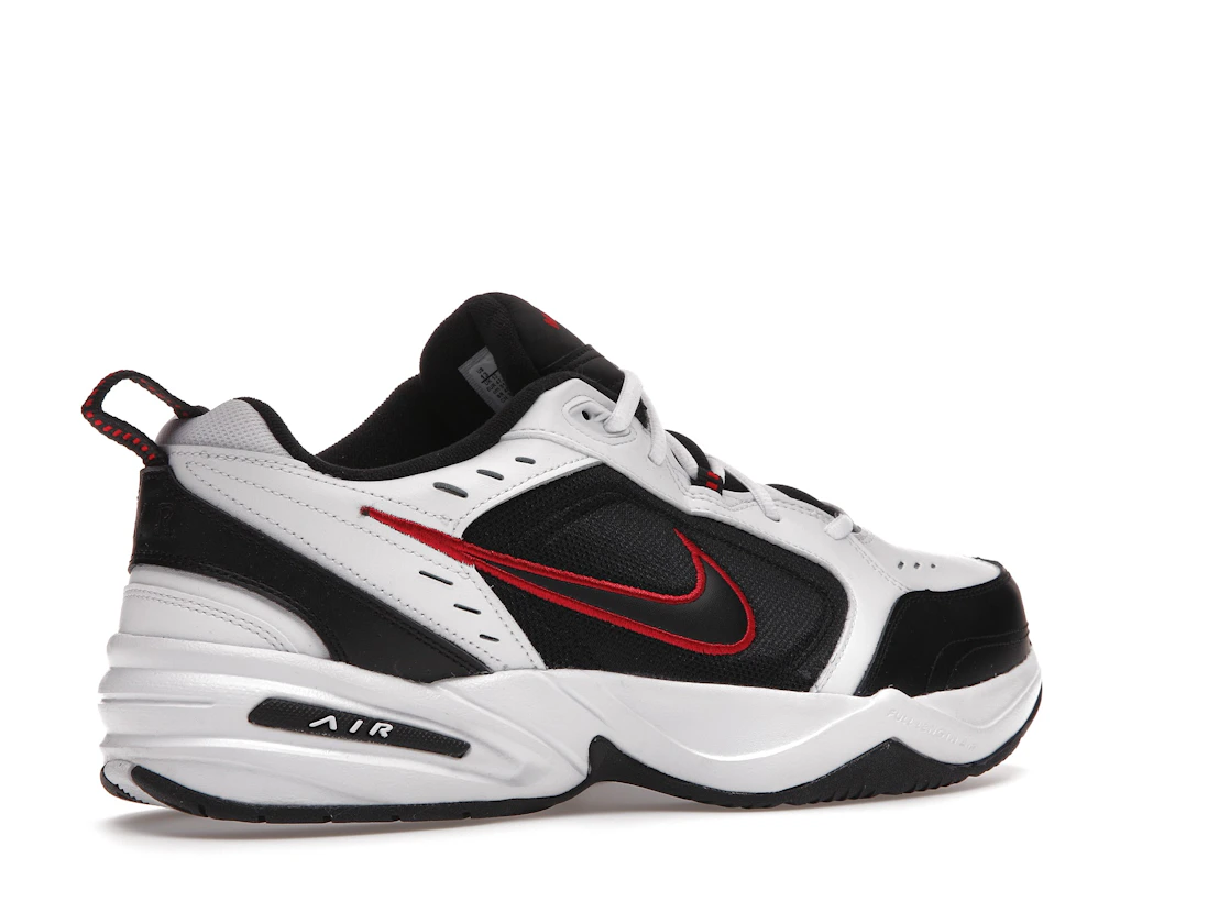 Vue 34 de Nike Air Monarch IV 4E Wide White Red