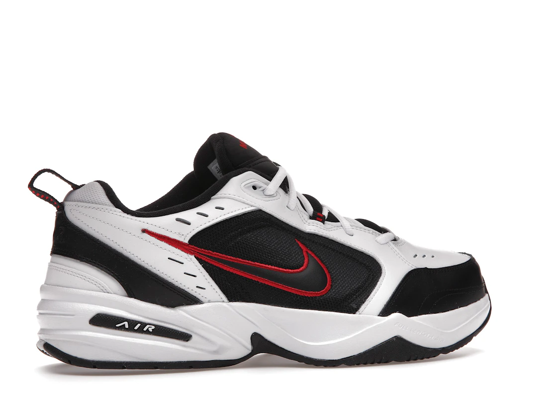 Vue 35 de Nike Air Monarch IV 4E Wide White Red