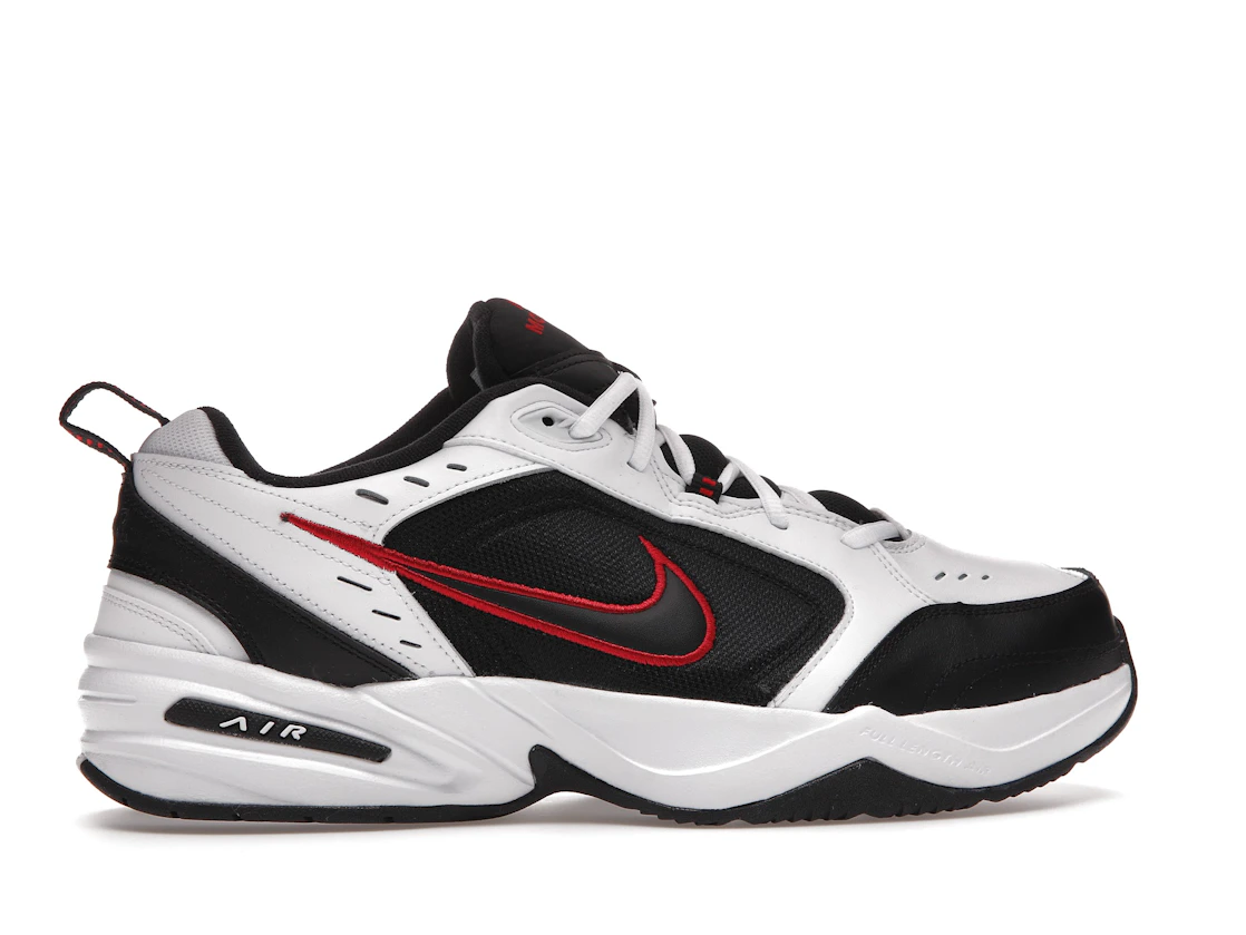 Vue 36 de Nike Air Monarch IV 4E Wide White Red