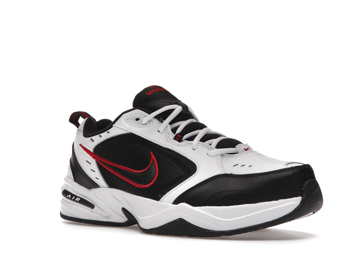 Vue 5 de Nike Air Monarch IV 4E Wide White Red