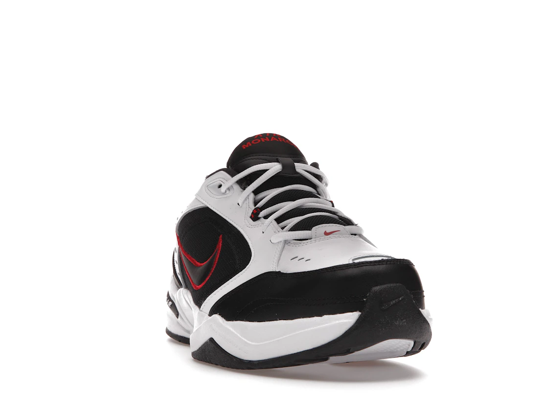 Vue 8 de Nike Air Monarch IV 4E Wide White Red