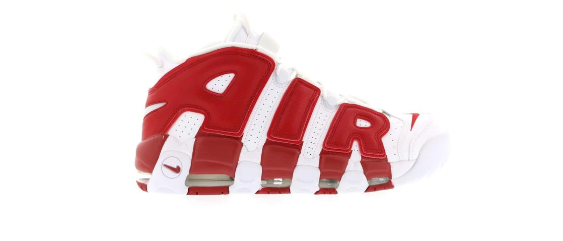 Vue 1 de Nike Air More Uptempo Varsity Red