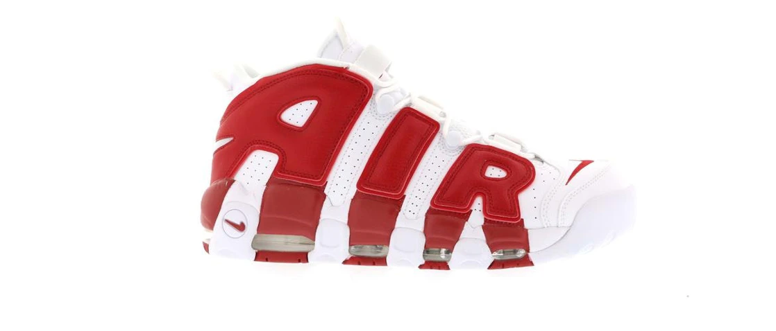 Vue 2 de Nike Air More Uptempo Varsity Red