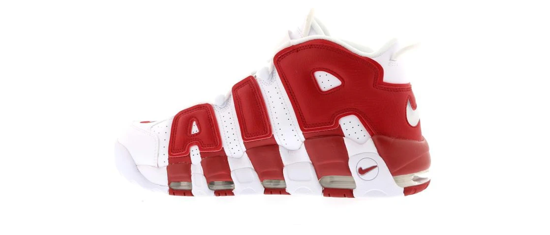 Vue 15 de Nike Air More Uptempo Varsity Red