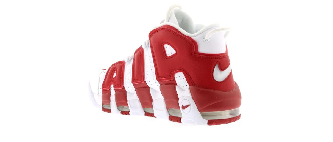 Vue 17 de Nike Air More Uptempo Varsity Red