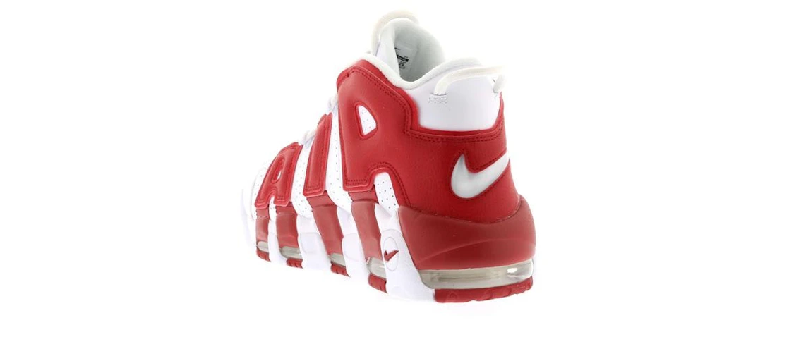 Vue 18 de Nike Air More Uptempo Varsity Red
