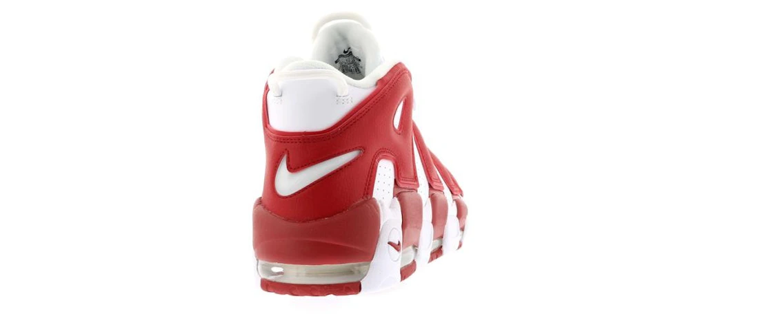 Vue 21 de Nike Air More Uptempo Varsity Red