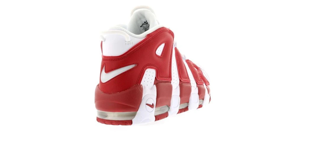 Vue 22 de Nike Air More Uptempo Varsity Red