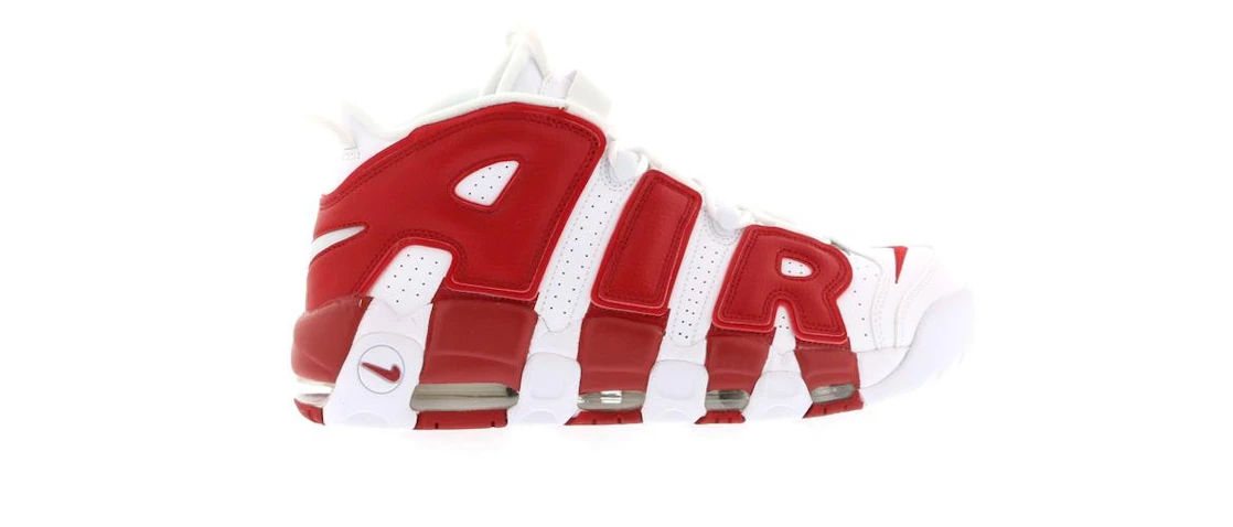 Vue 26 de Nike Air More Uptempo Varsity Red