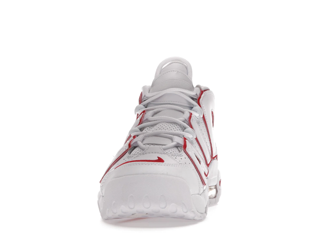 Vue 11 de Nike Air More Uptempo White Varsity Red Outline (GS)