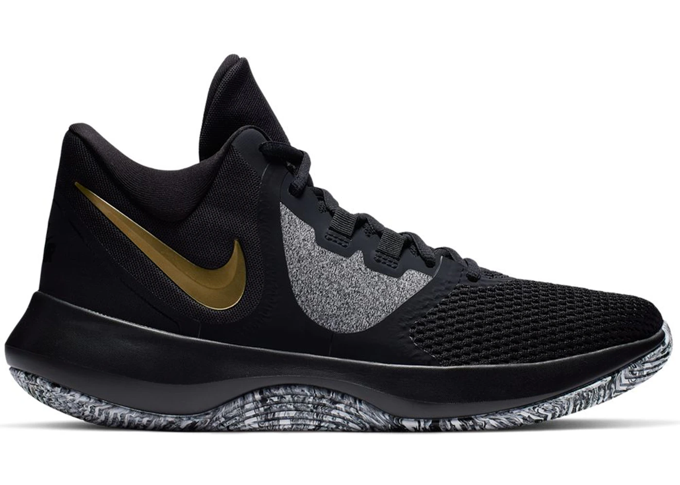 Nike Air Precision 2 Black Metallic Gold