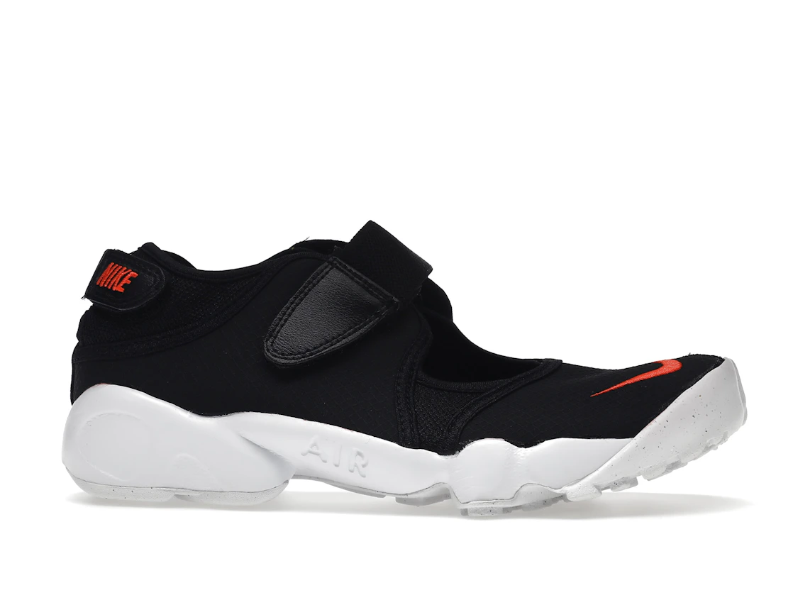 Vue 2 de Nike Air Rift Breathe Black Rush Orange 