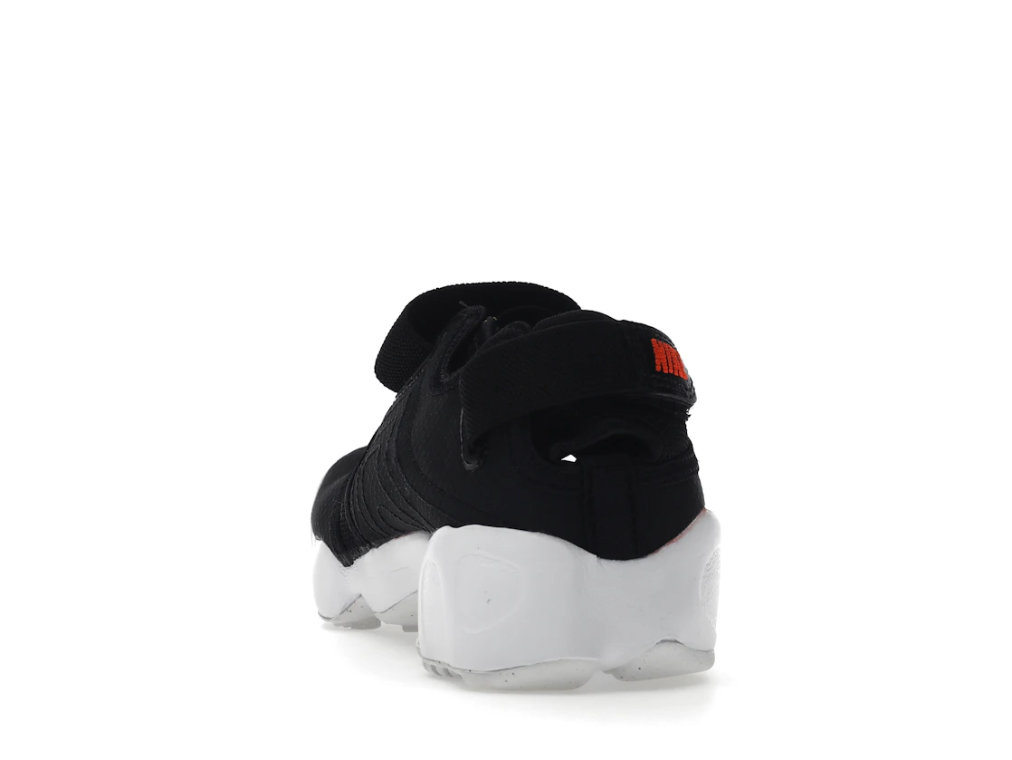 Vue 27 de Nike Air Rift Breathe Black Rush Orange 