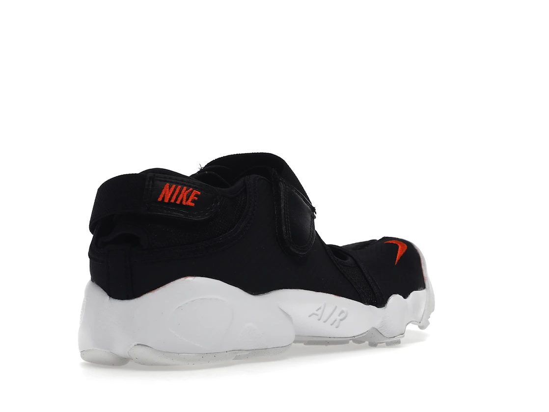 Vue 32 de Nike Air Rift Breathe Black Rush Orange 
