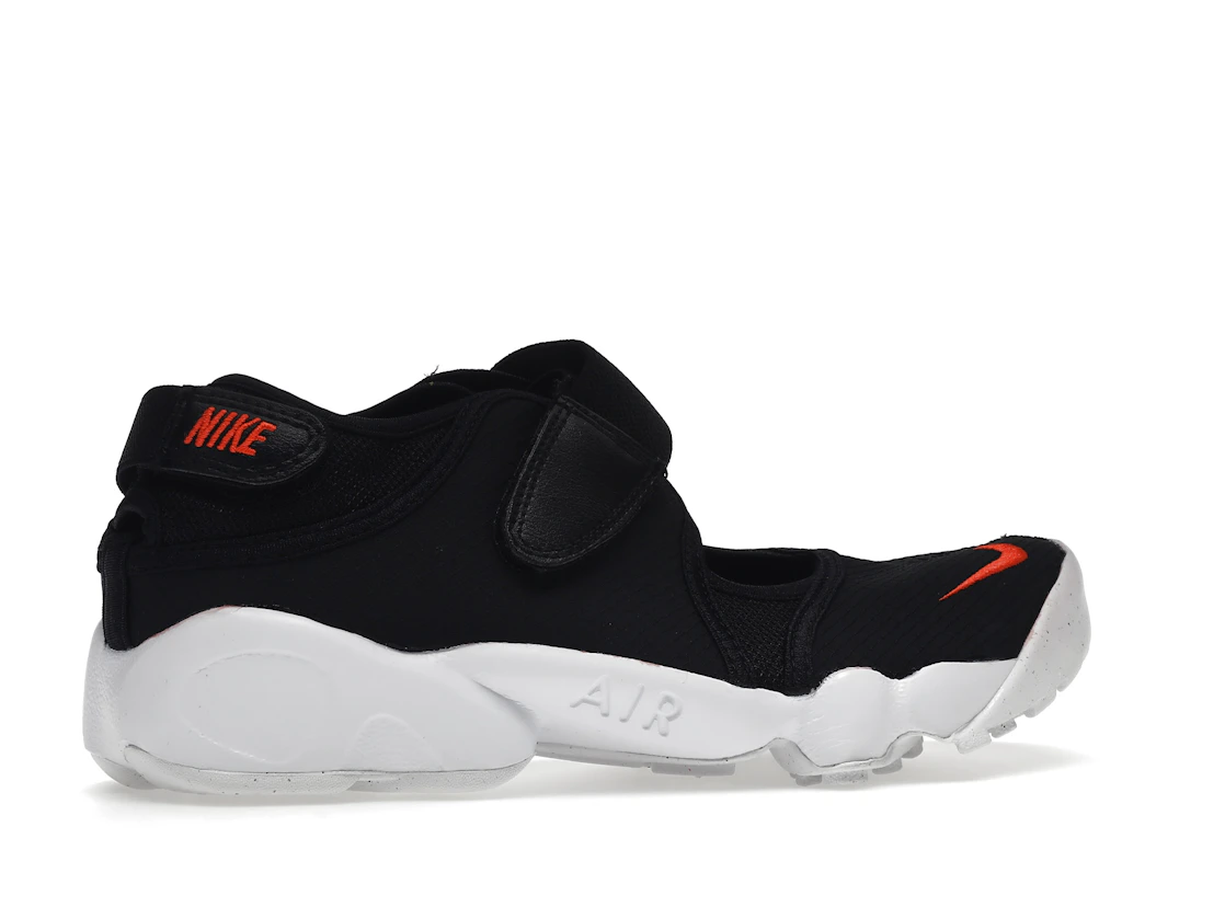 Vue 35 de Nike Air Rift Breathe Black Rush Orange 