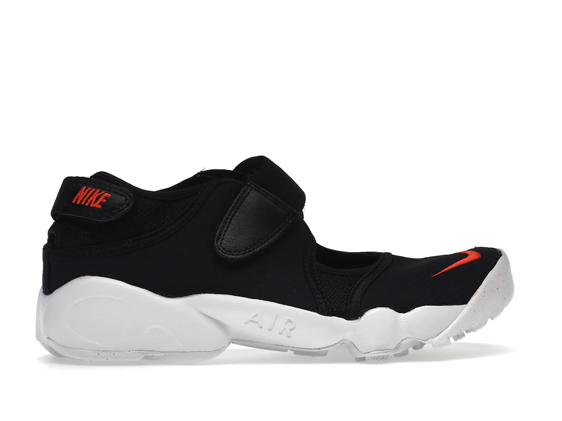 Vue 36 de Nike Air Rift Breathe Black Rush Orange 