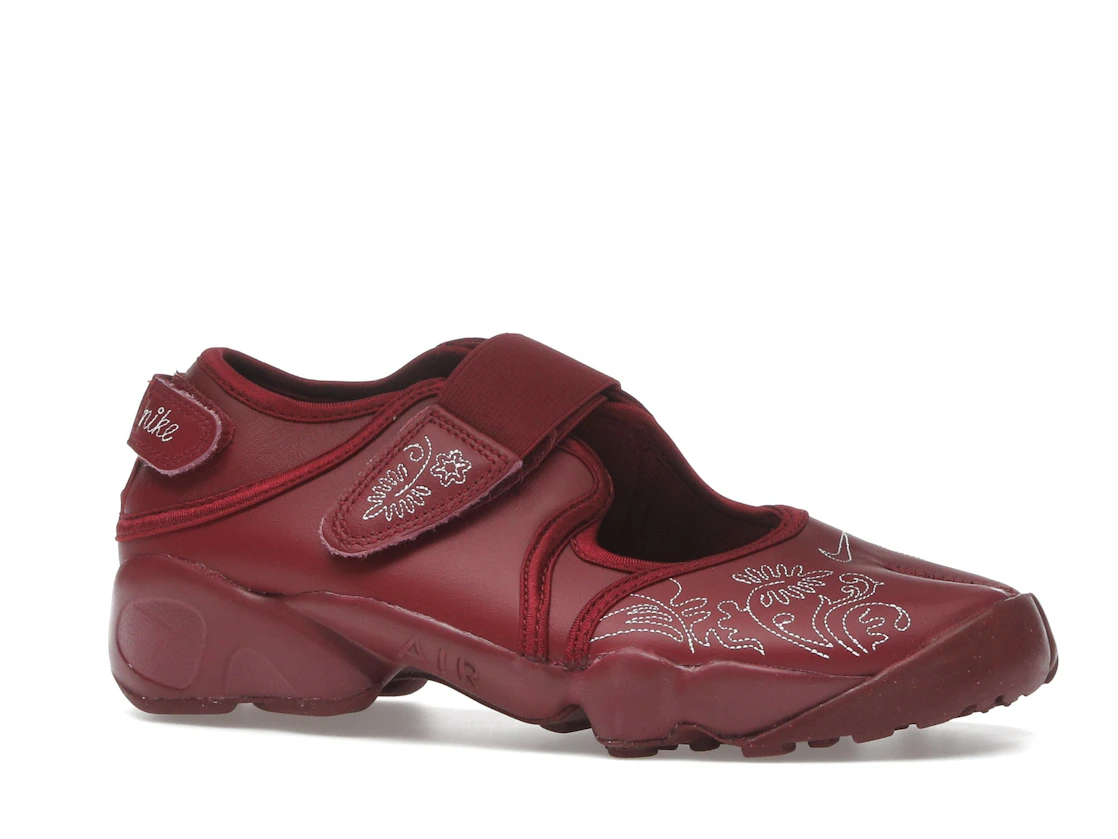 Vue 3 de Nike Air Rift Botanical Stitch Team Red 
