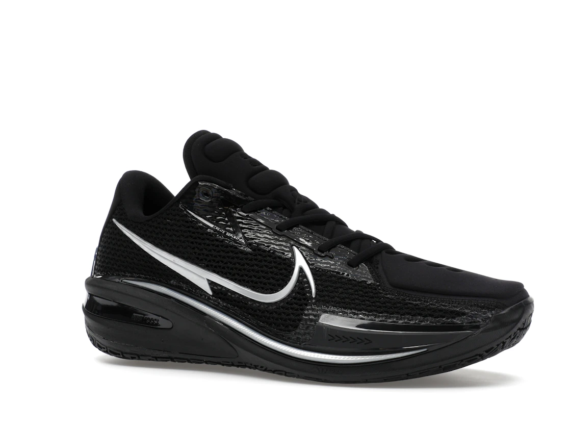 Vue 4 de Nike Air Zoom GT Cut Black Chrome