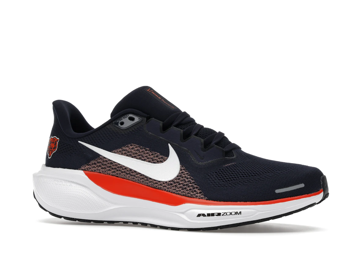 Vue 3 de Nike Air Zoom Pegasus 41 Chicago Bears (2025)