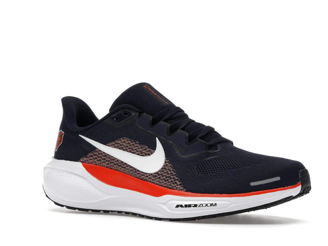 Vue 4 de Nike Air Zoom Pegasus 41 Chicago Bears (2025)