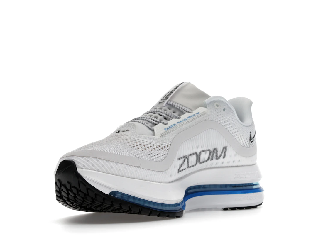 Vue 14 de Nike Air Zoom Pegasus Premium White Photo Blue