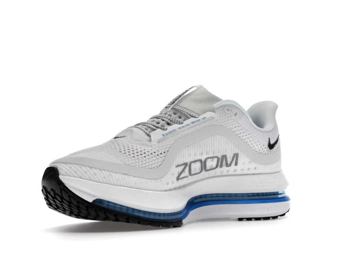 Vue 15 de Nike Air Zoom Pegasus Premium White Photo Blue