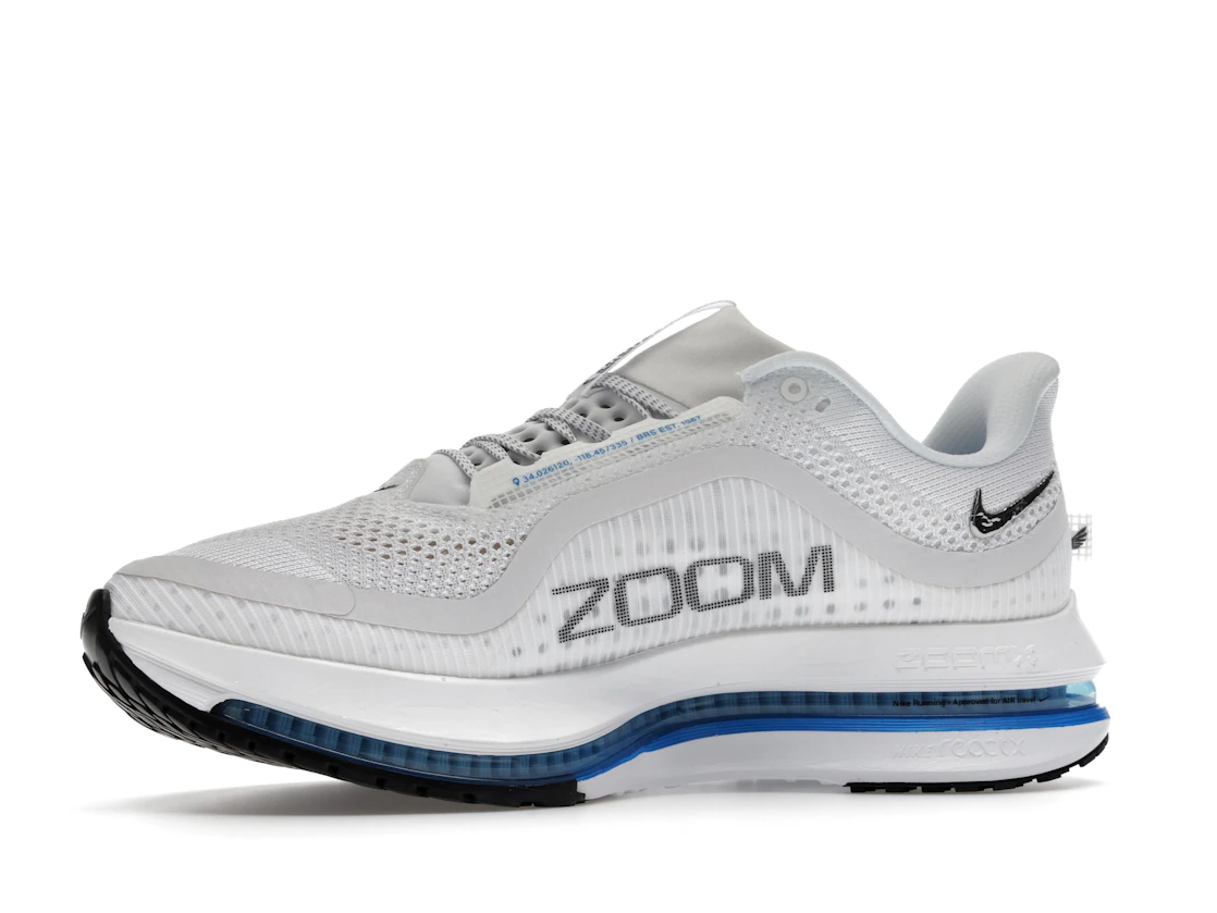 Vue 17 de Nike Air Zoom Pegasus Premium White Photo Blue
