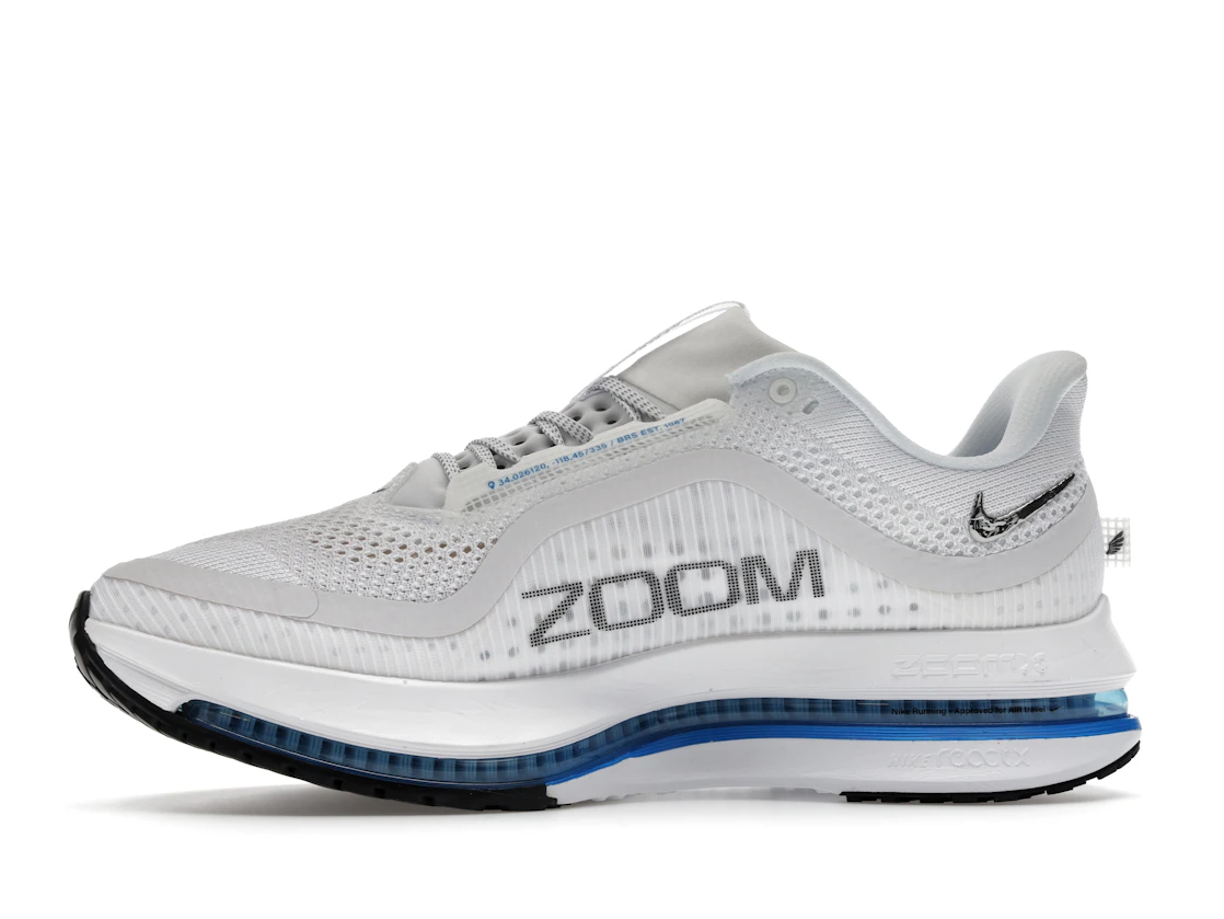 Vue 18 de Nike Air Zoom Pegasus Premium White Photo Blue