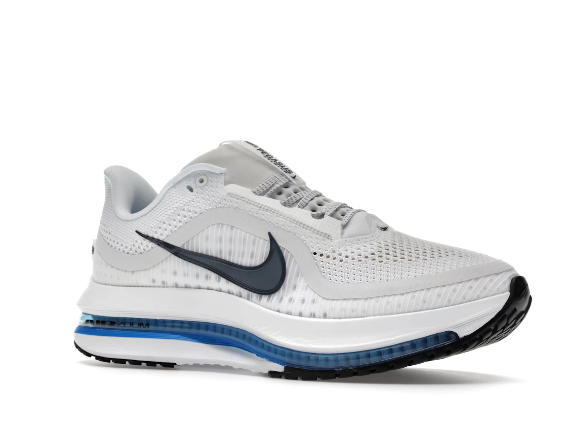 Vue 4 de Nike Air Zoom Pegasus Premium White Photo Blue