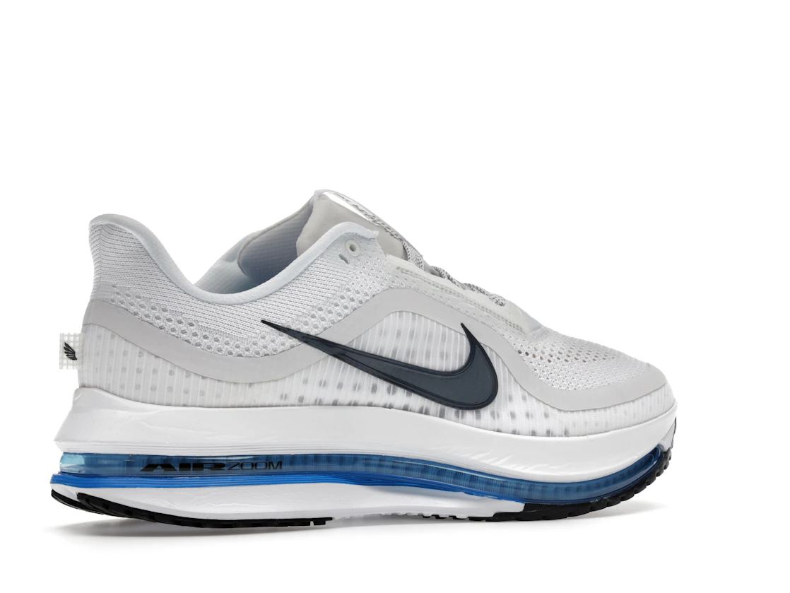 Vue 34 de Nike Air Zoom Pegasus Premium White Photo Blue