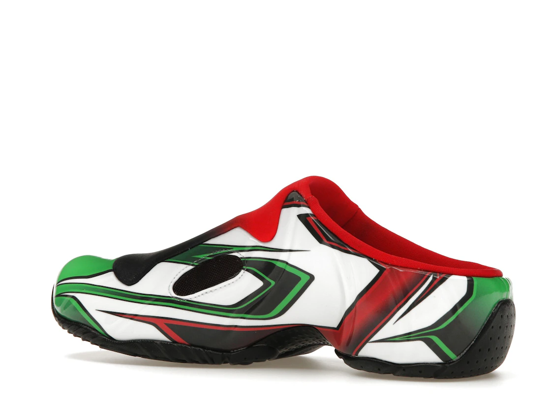 Vue 22 de Nike Clogposite Supreme White Gym Red Green