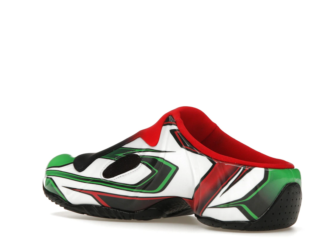 Vue 23 de Nike Clogposite Supreme White Gym Red Green