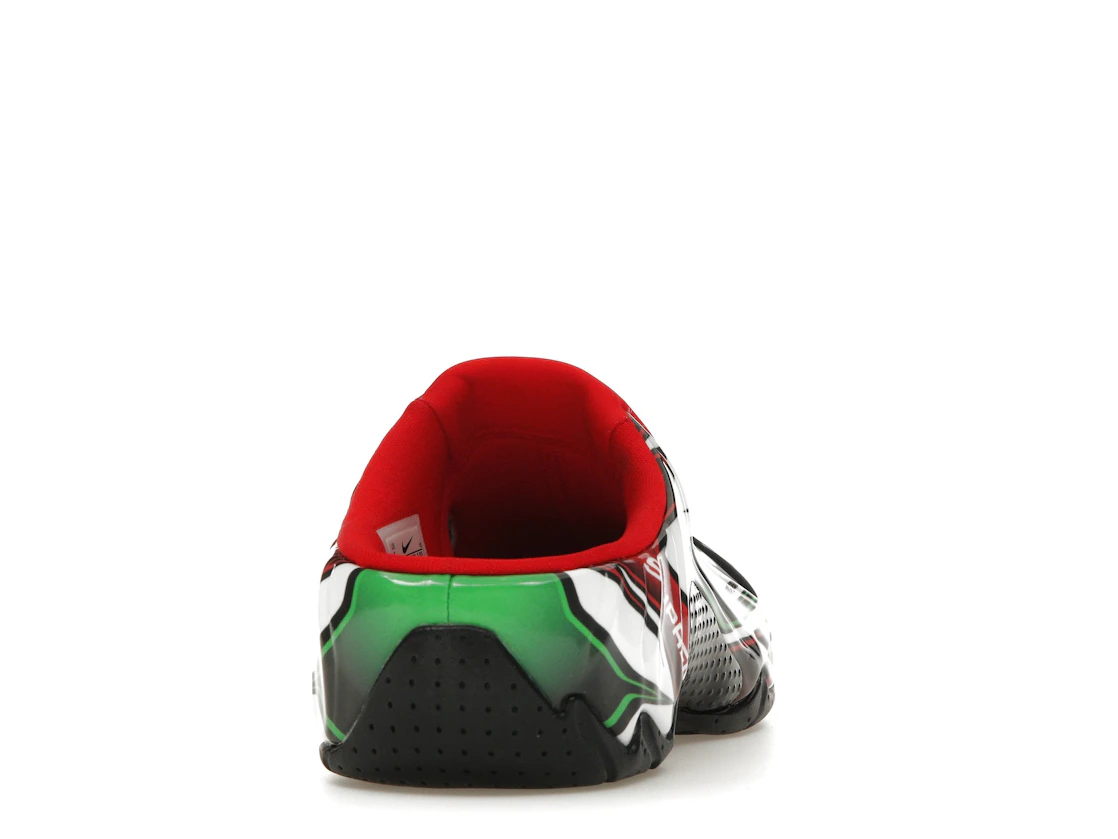 Vue 29 de Nike Clogposite Supreme White Gym Red Green