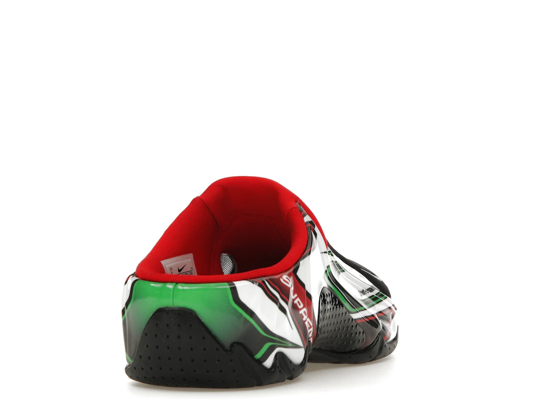 Vue 30 de Nike Clogposite Supreme White Gym Red Green