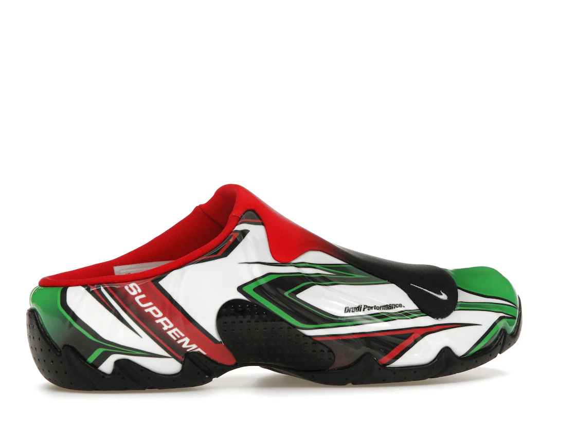 Vue 35 de Nike Clogposite Supreme White Gym Red Green