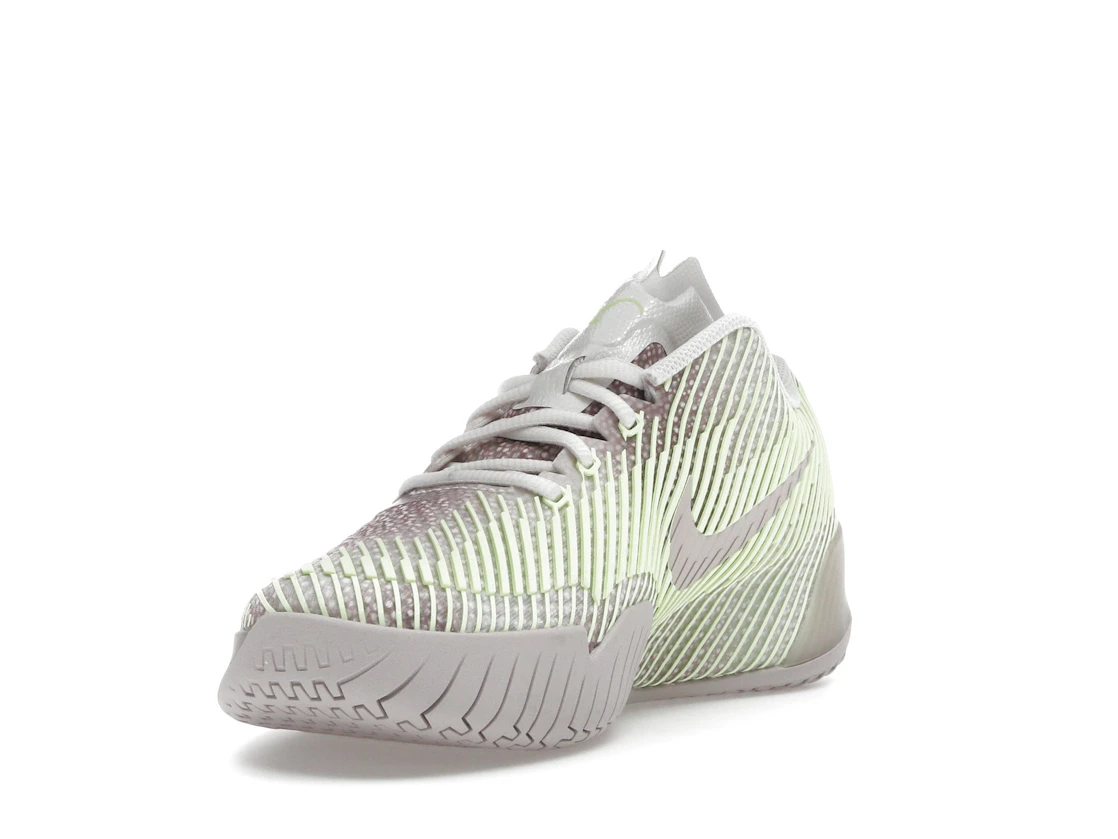 Vue 13 de Nike Court Air Zoom Vapor 11 Premium HC Phantom Platinum Violet Barely Volt 