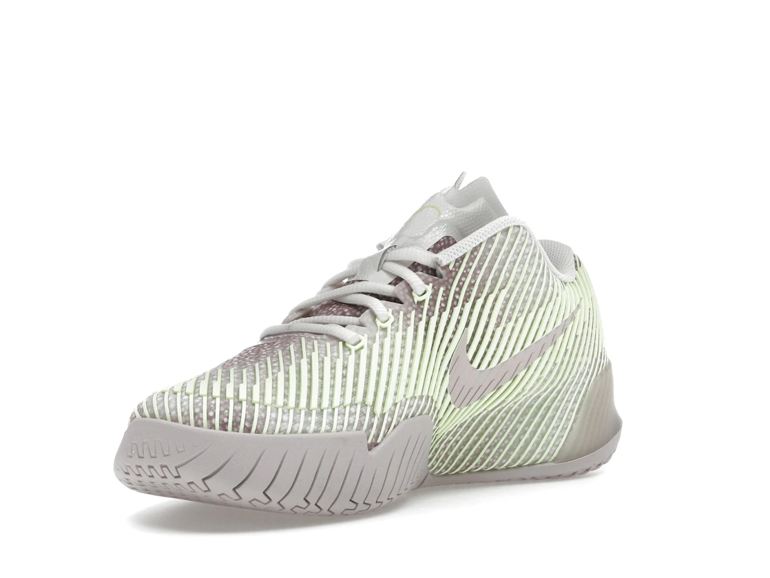 Vue 14 de Nike Court Air Zoom Vapor 11 Premium HC Phantom Platinum Violet Barely Volt 